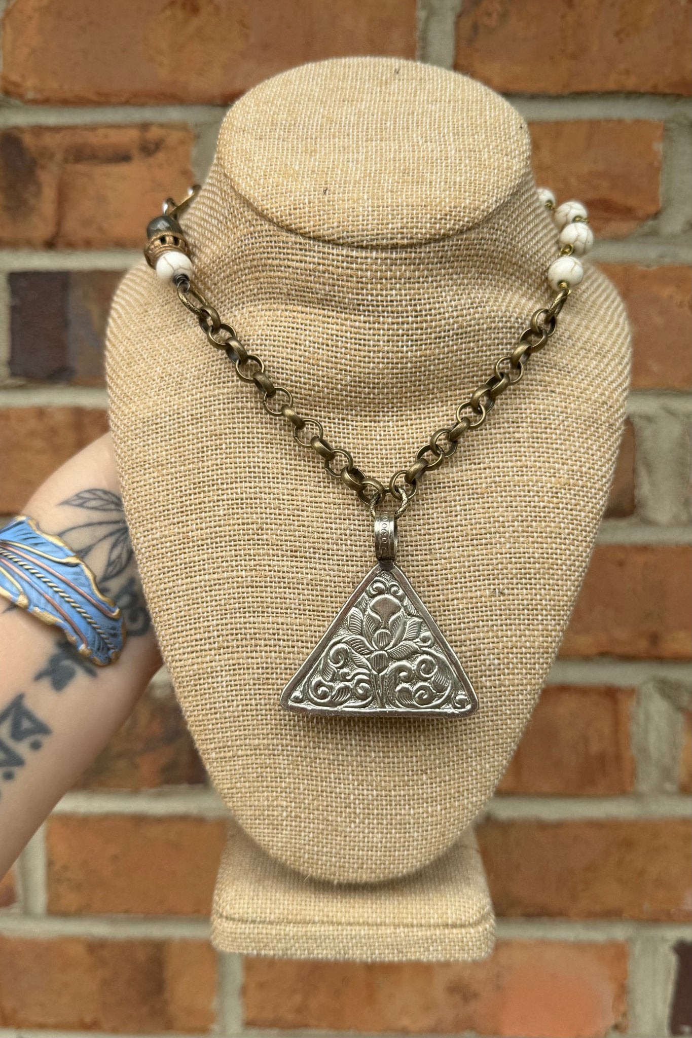 Black EYE Statement Handmade Necklace - ivyandlavyboutique ivyandlavyboutique