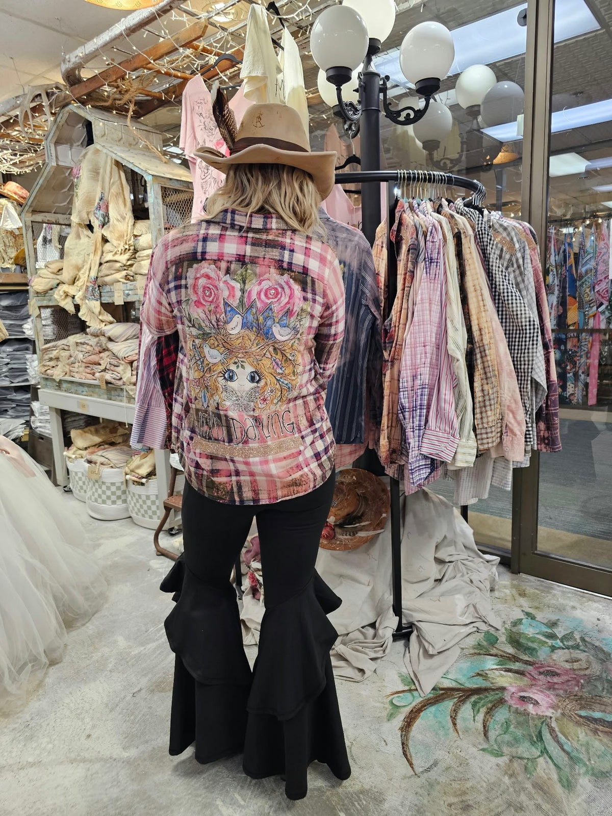 Black Ruffle Leggins - Boho Wanderlust Boutique A Rare Bird Shop