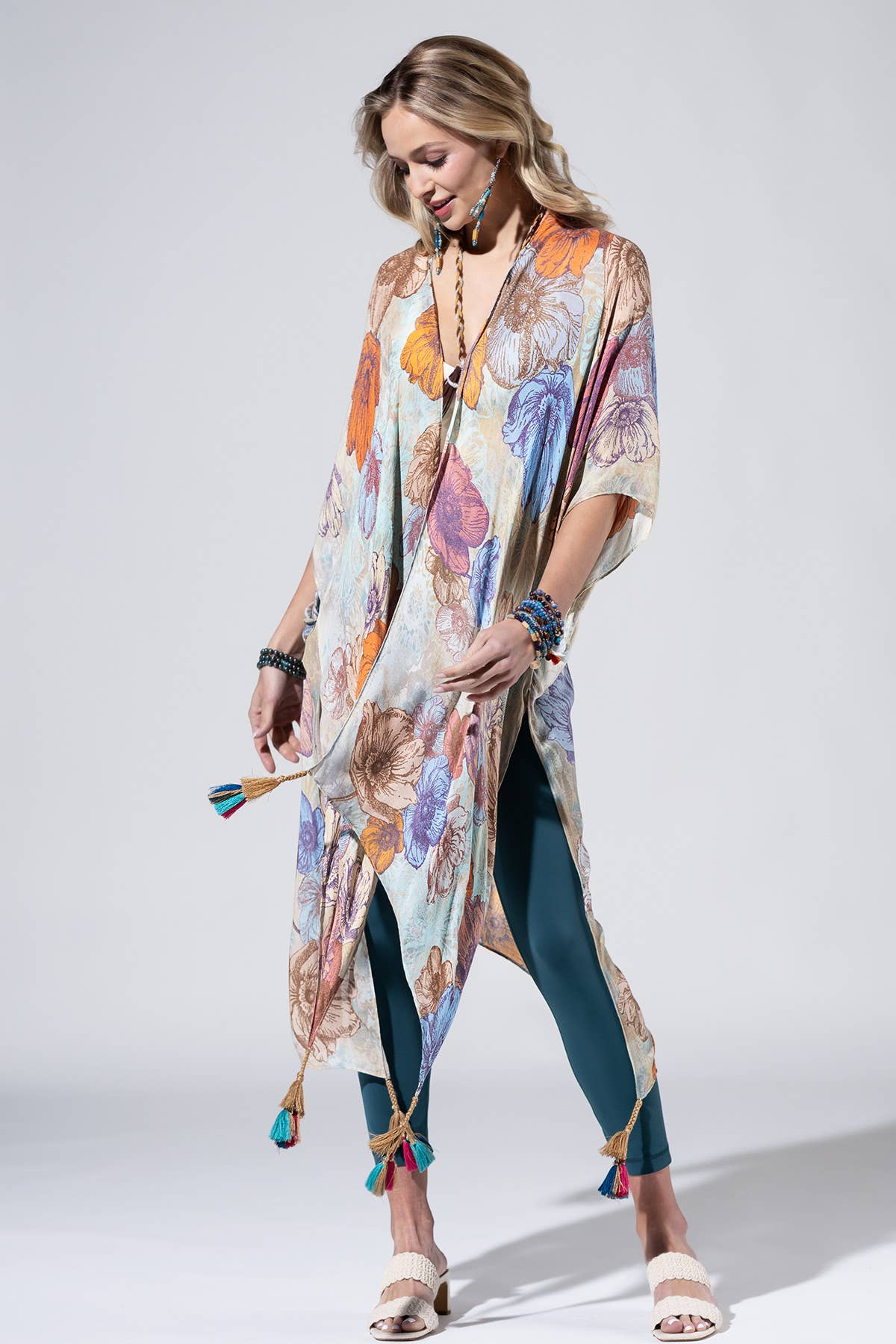 Blooming Field Kimono - ivyandlavyboutique Urbanista