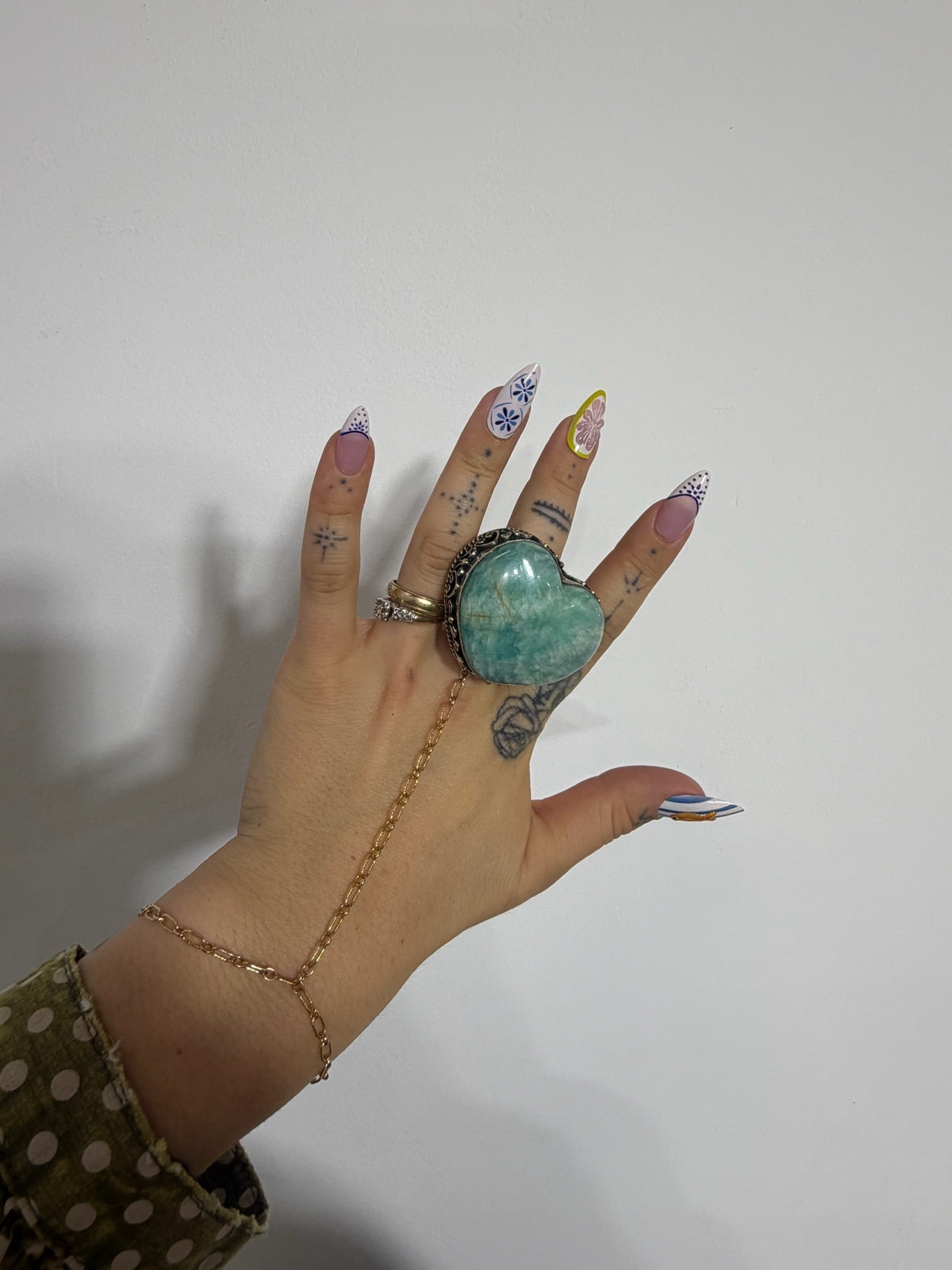 Blue Heart Ring - ivyandlavyboutique ivyandlavyboutique