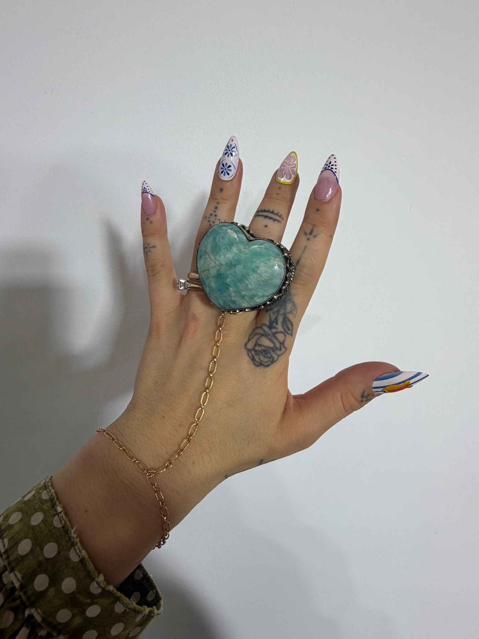 Blue Heart Ring - ivyandlavyboutique ivyandlavyboutique
