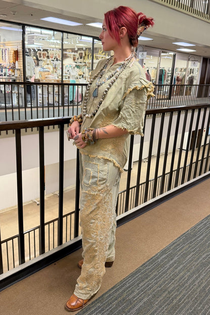 Bluebird Top - Boho Wanderlust Boutique A Rare Bird Shop