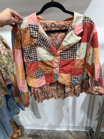 Blush Trail Jacket - ivyandlavyboutique Jaded Gypsy