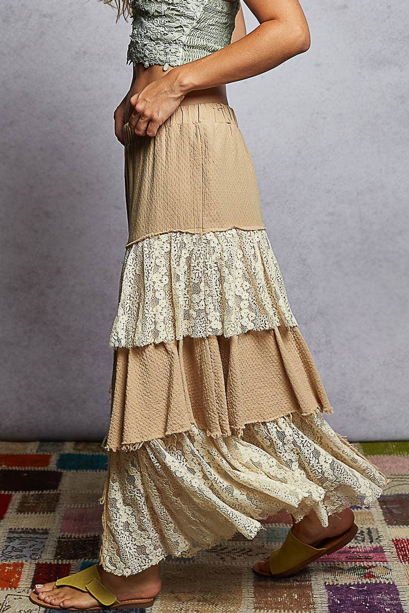 Boho Dreaming Maxi Skirt - ivyandlavyboutique Pol Clothing