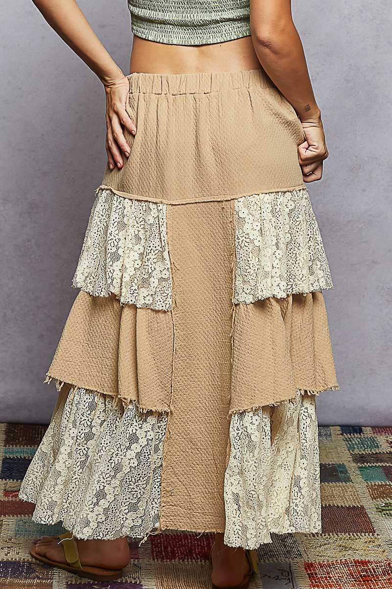 Boho Dreaming Maxi Skirt - ivyandlavyboutique Pol Clothing