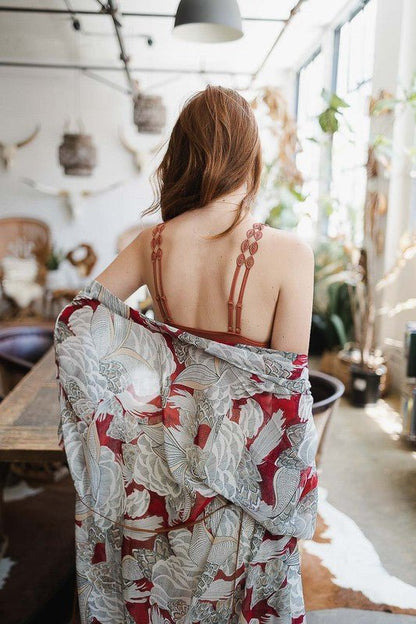 Boho Eye Lace Applique Bralette - ivyandlavyboutique Leto Accessories