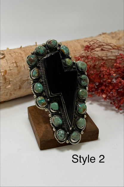 Bold Bolt Ring - ivyandlavyboutique ivyandlavyboutique