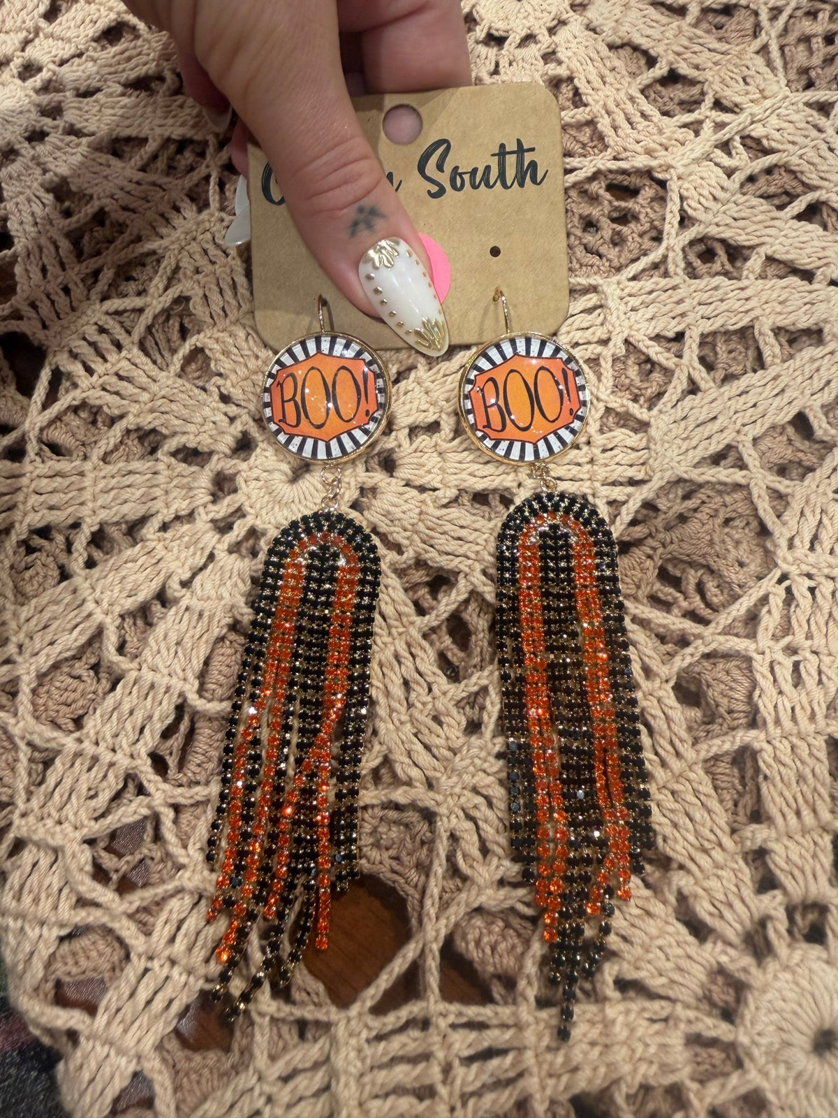 Boo Who Earrings 5 - ivyandlavyboutique ivyandlavyboutique