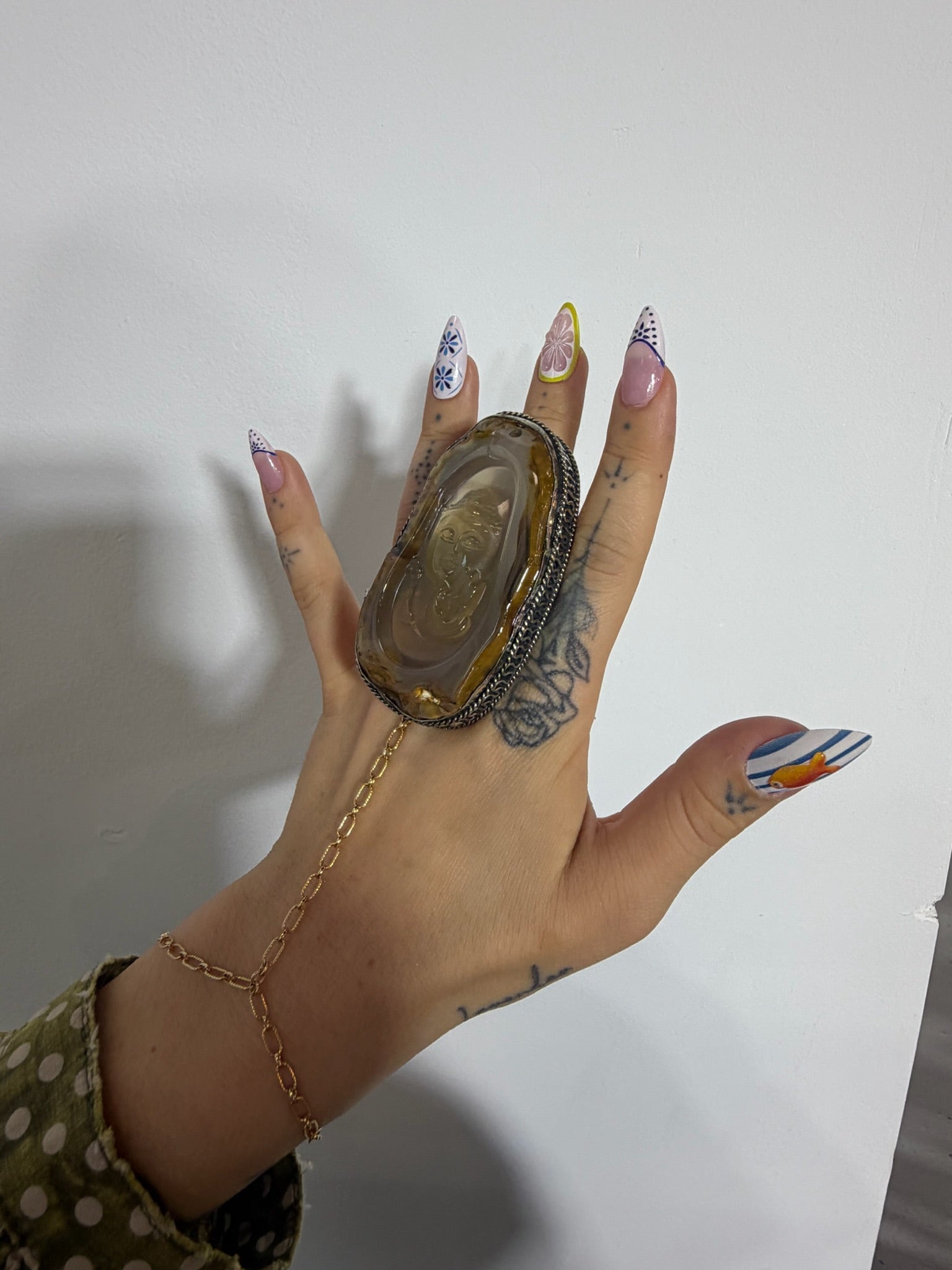 Bring Peace Carved Ring - ivyandlavyboutique ivyandlavyboutique
