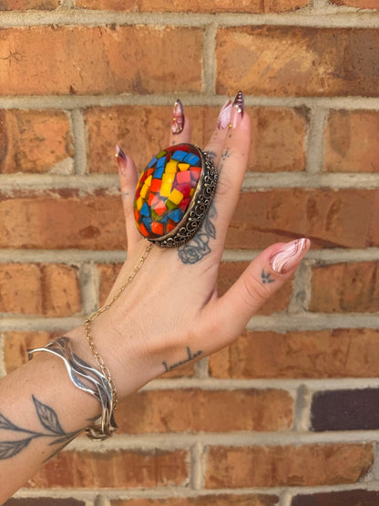 Bubble Gum Dome Ring - ivyandlavyboutique ivyandlavyboutique