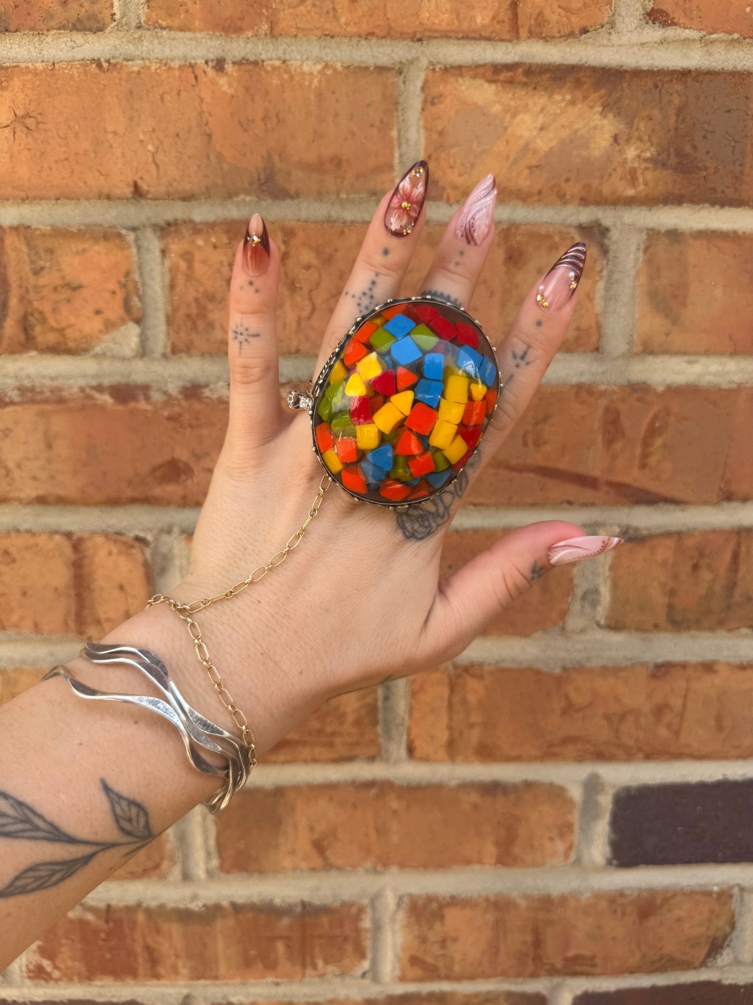 Bubble Gum Dome Ring - ivyandlavyboutique ivyandlavyboutique