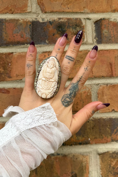 Buddha Ring - ivyandlavyboutique ivyandlavyboutique