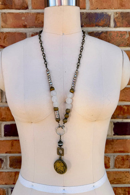 Buffalo Coin Necklace - ivyandlavyboutique ivyandlavyboutique