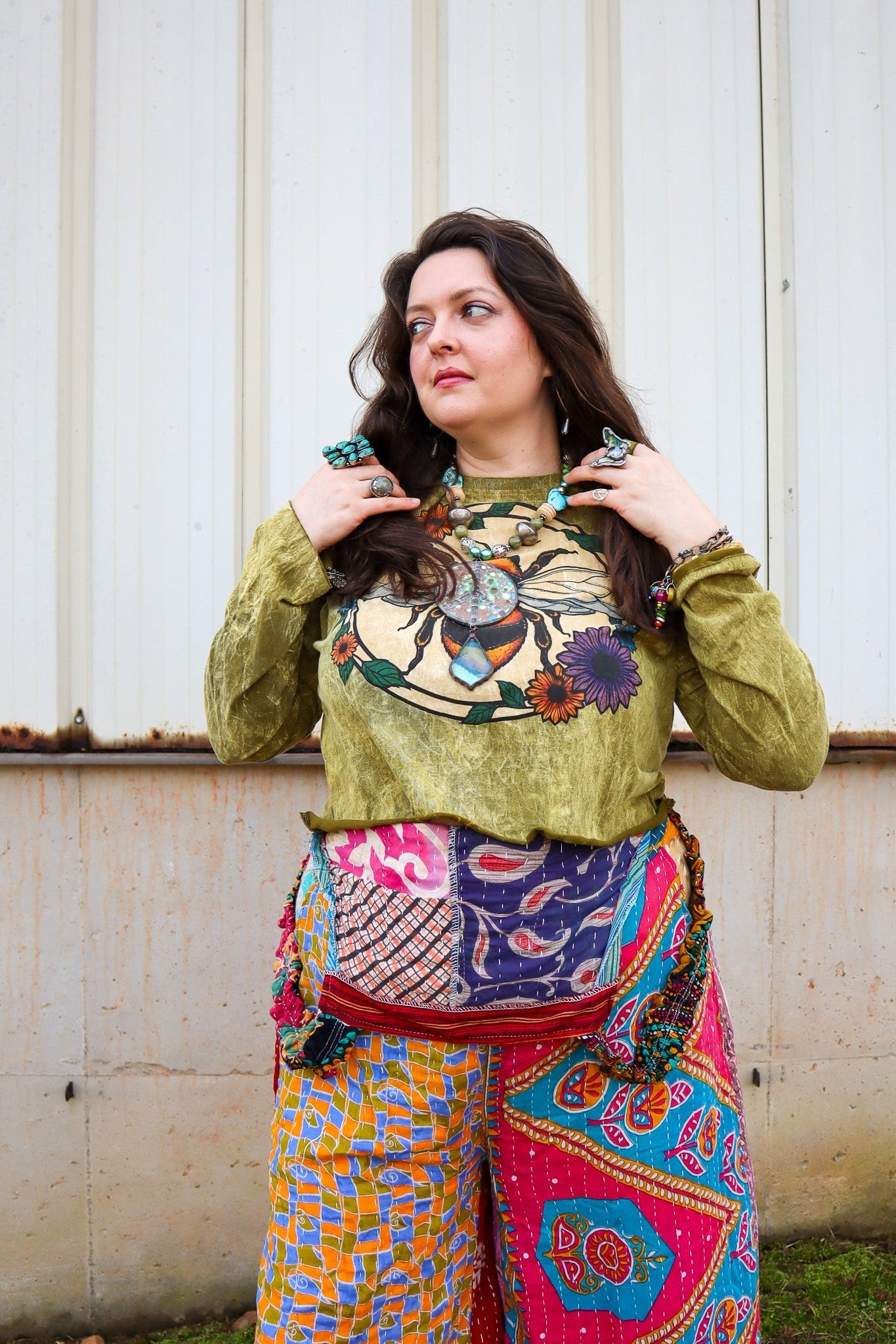 Bugging Out Long Sleeve Top - ivyandlavyboutique Kathmandu Imports