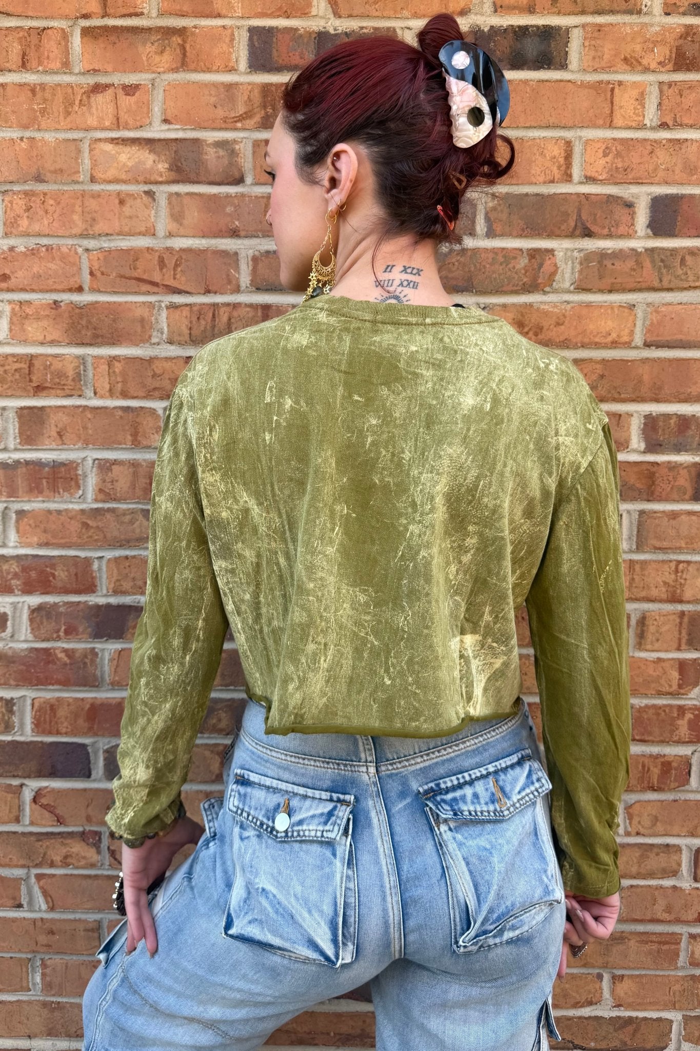 Bugging Out Long Sleeve Top - ivyandlavyboutique Kathmandu Imports