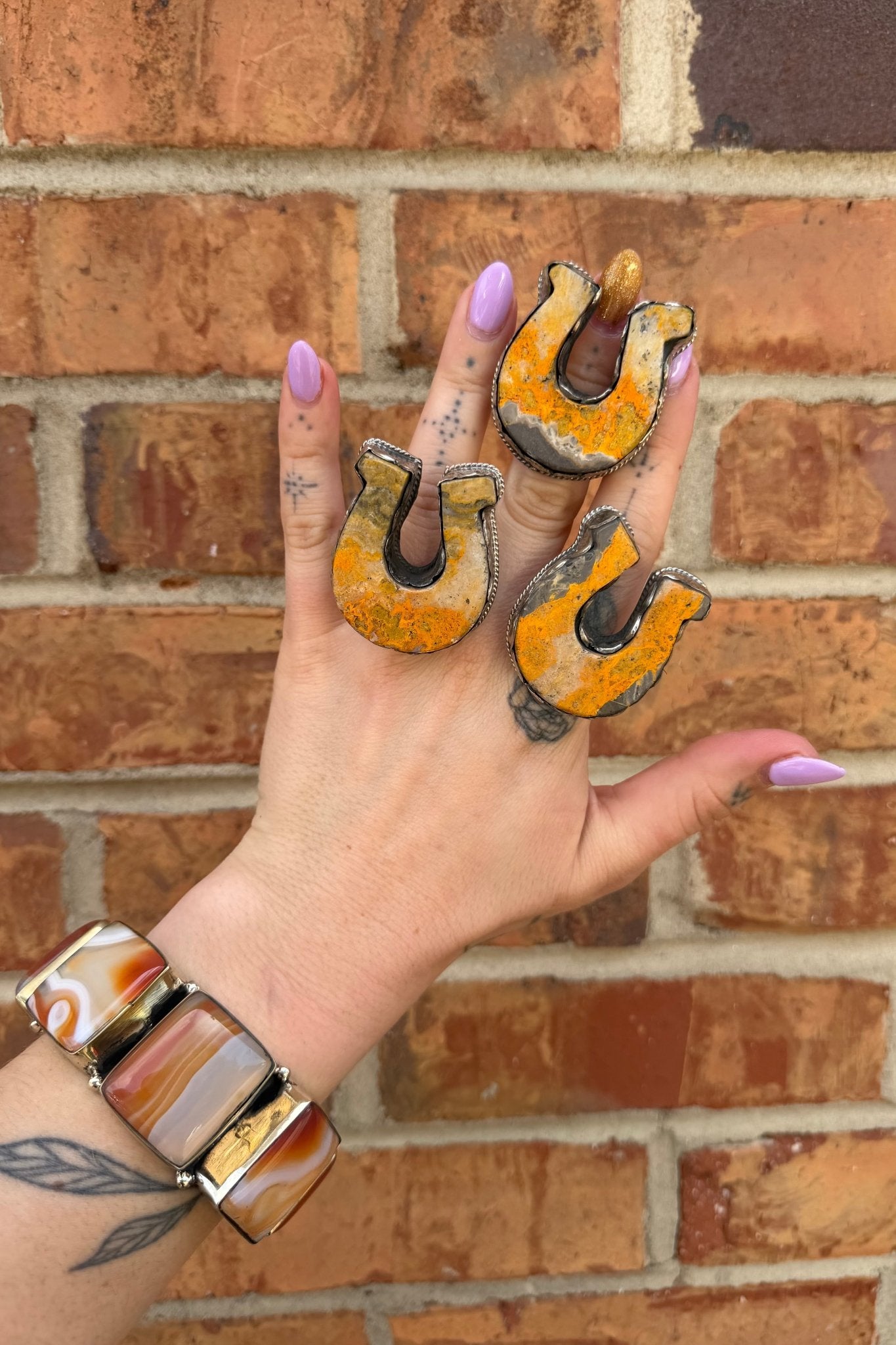 Bumble Bee Jasper - Off to the Races Ring - ivyandlavyboutique ivyandlavyboutique