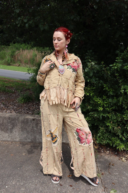Bumble Bee Rose Jacket - ivyandlavyboutique A Rare Bird Shop