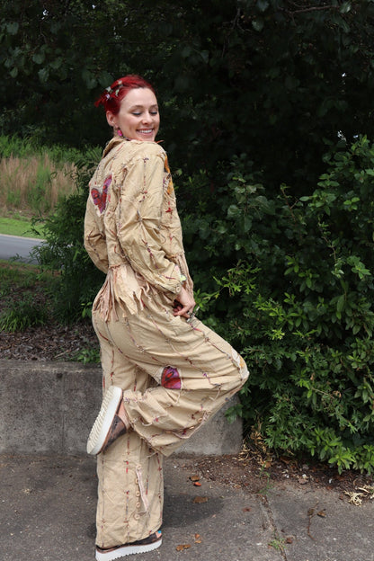 Bumble Bee Rose Jacket - ivyandlavyboutique A Rare Bird Shop