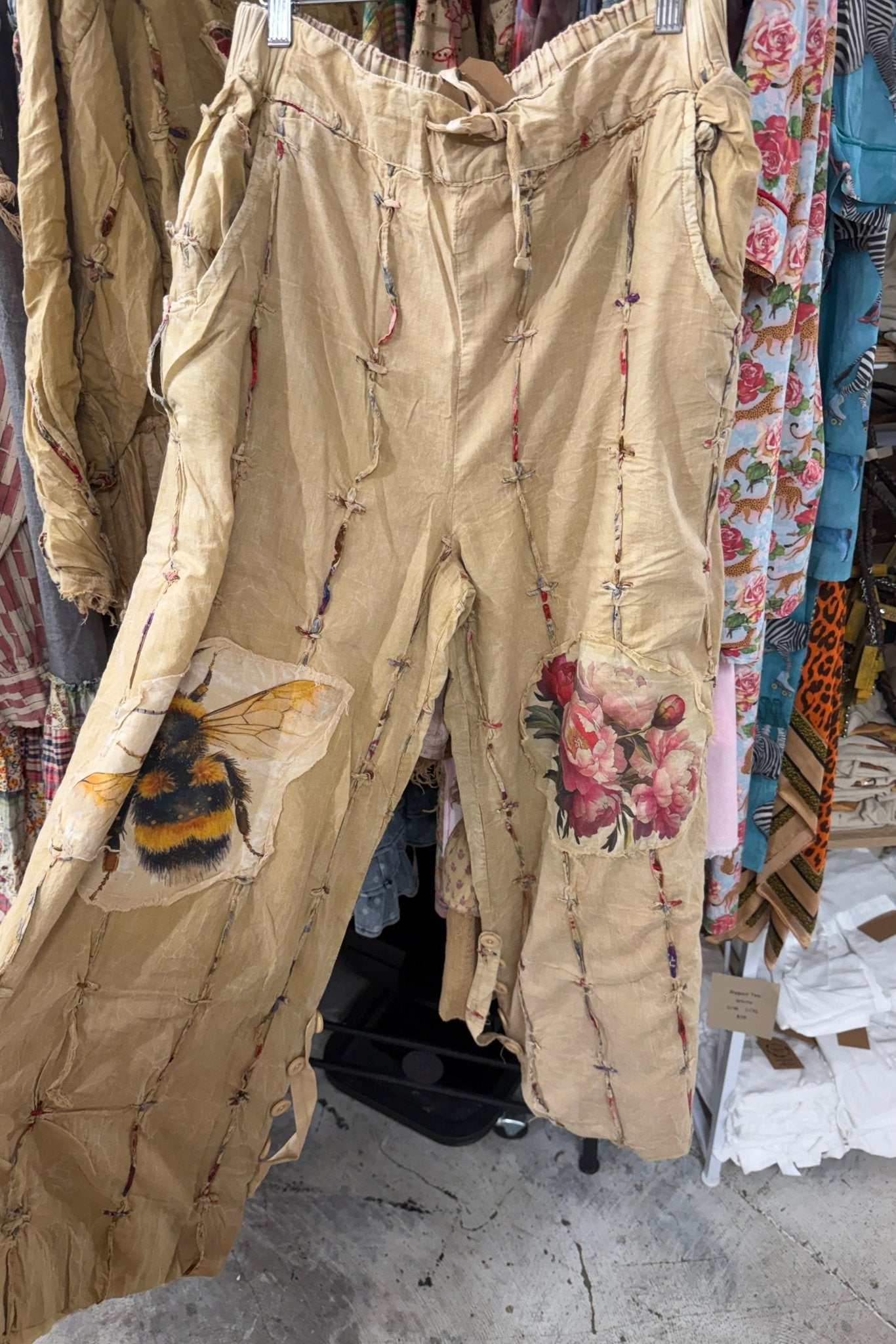 Bumblebee Rose Pant - ivyandlavyboutique A Rare Bird Shop