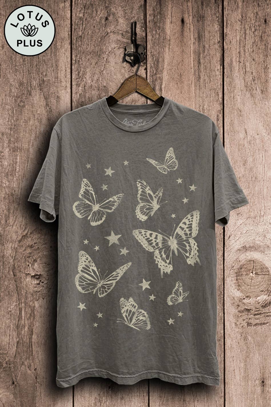 Butterflies Graphic Top - ivyandlavyboutique Lotus Fashion Collection