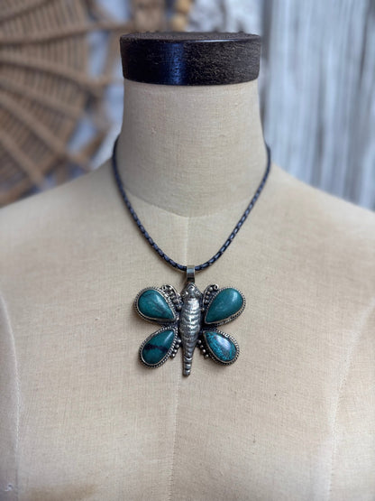 Butterfly Bliss Combo 4 Choker on Leather - ivyandlavyboutique ivyandlavyboutique