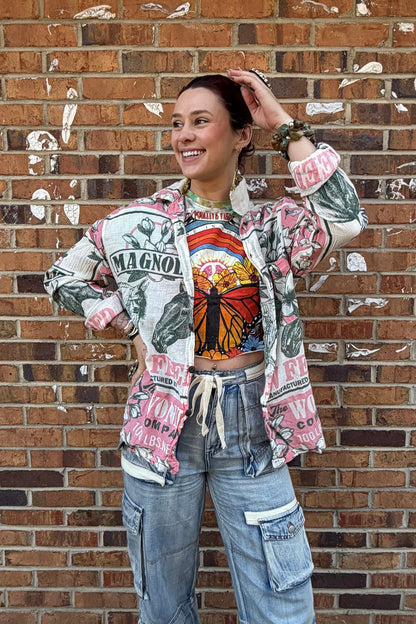 Butterfly Bliss Rainbow Baby Tee - ivyandlavyboutique Kathmandu Imports