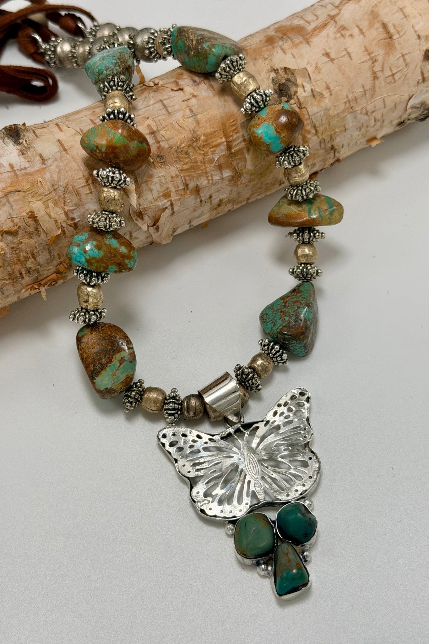 Butterfly in Flight Necklace - ivyandlavyboutique A Rare Bird Shop