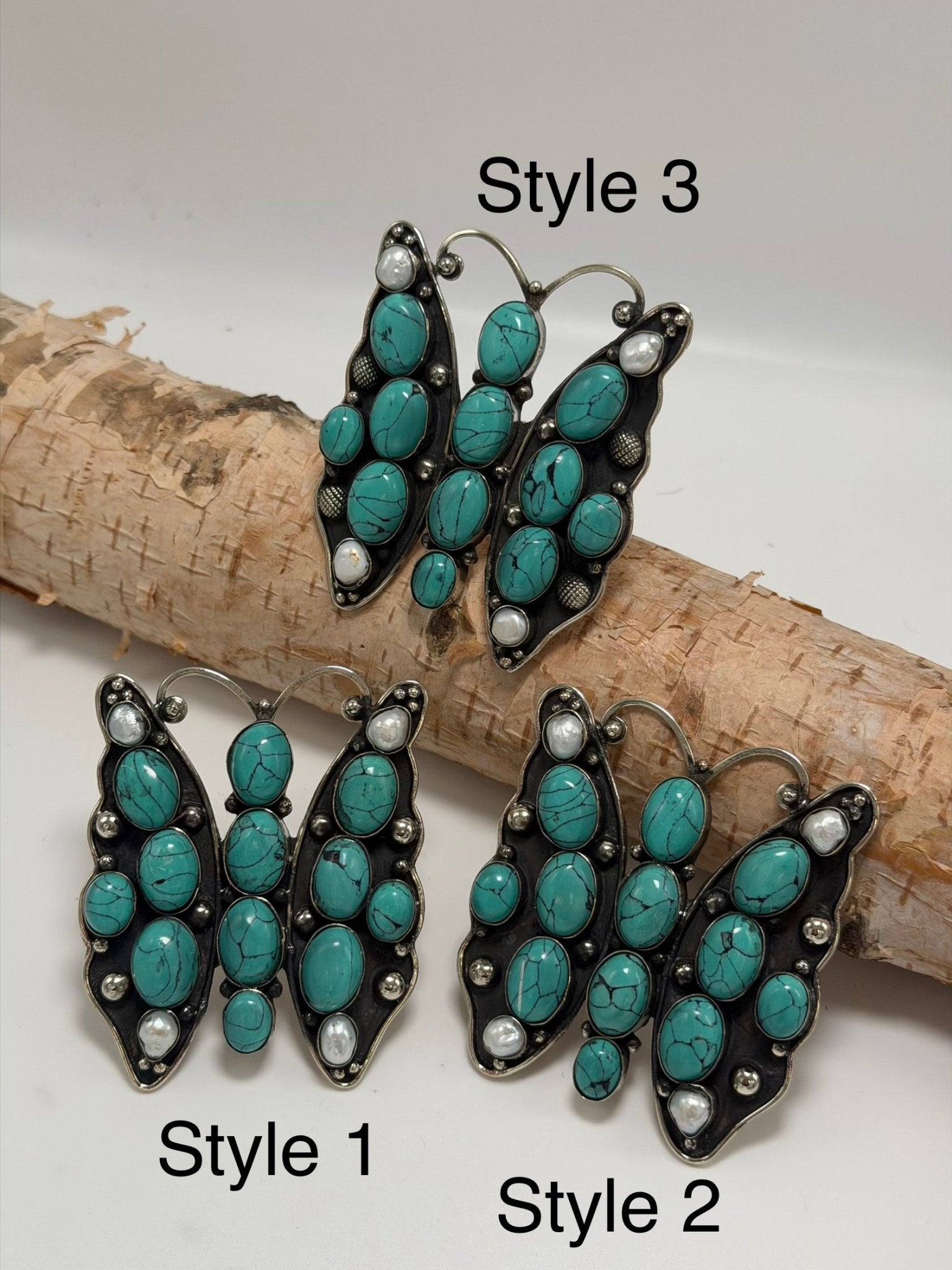 Butterfly in Turquoise Ring - ivyandlavyboutique ivyandlavyboutique