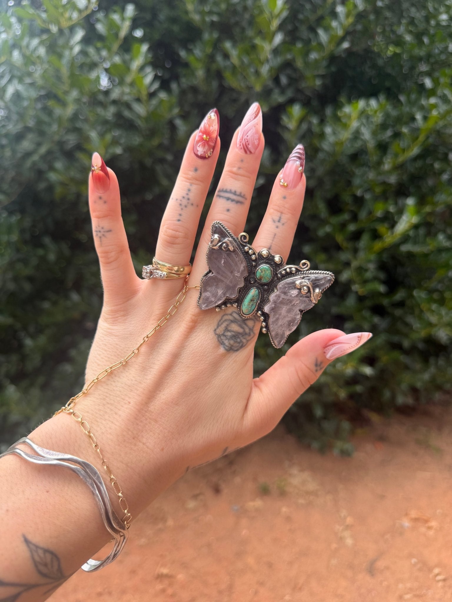 Butterfly Queendom Ring 2 - ivyandlavyboutique ivyandlavyboutique