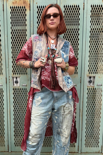 Canyon Sky Vest - ivyandlavyboutique Jaded Gypsy