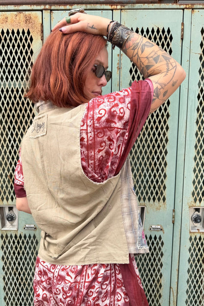 Canyon Sky Vest - ivyandlavyboutique Jaded Gypsy