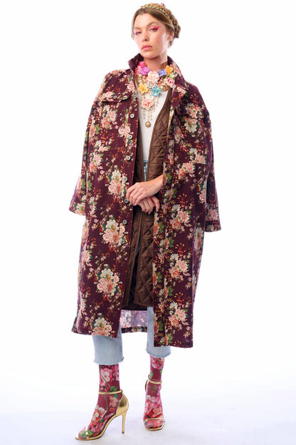 Cara Delvinge Coat - ivyandlavyboutique Aratta