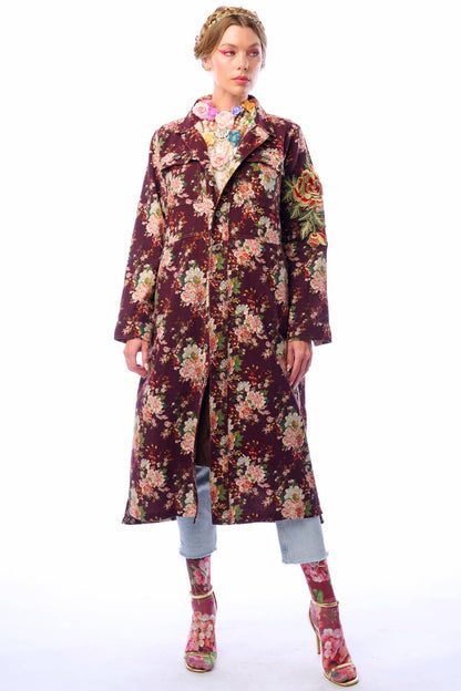 Cara Delvinge Coat - ivyandlavyboutique Aratta