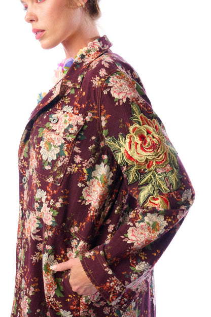 Cara Delvinge Coat - ivyandlavyboutique Aratta