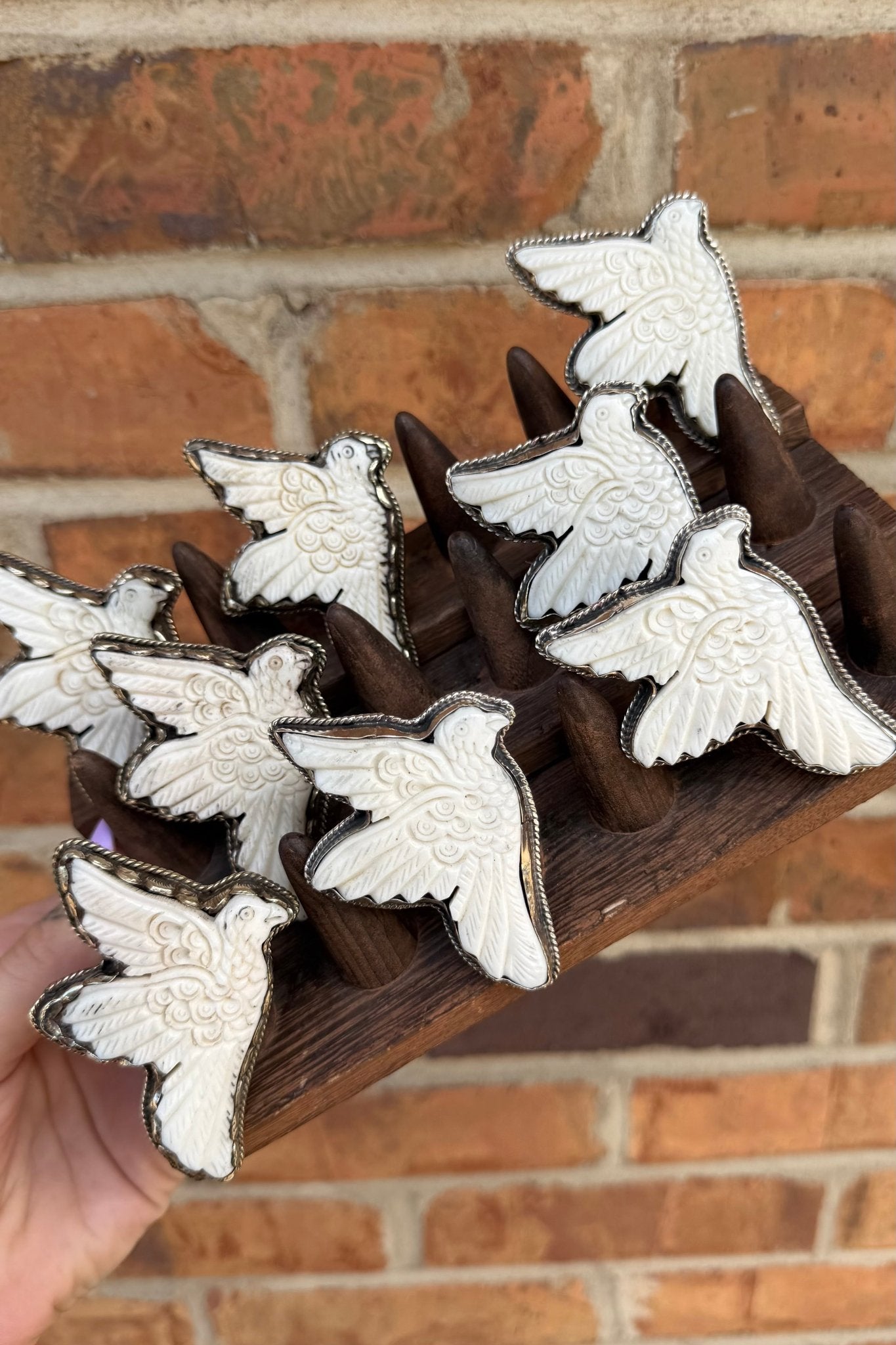 Carved Dove Ring - ivyandlavyboutique ivyandlavyboutique