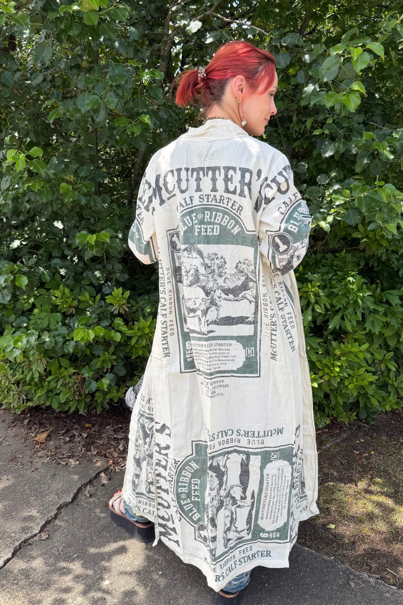 Cattle Maxi Duster - ivyandlavyboutique Kathmandu Imports