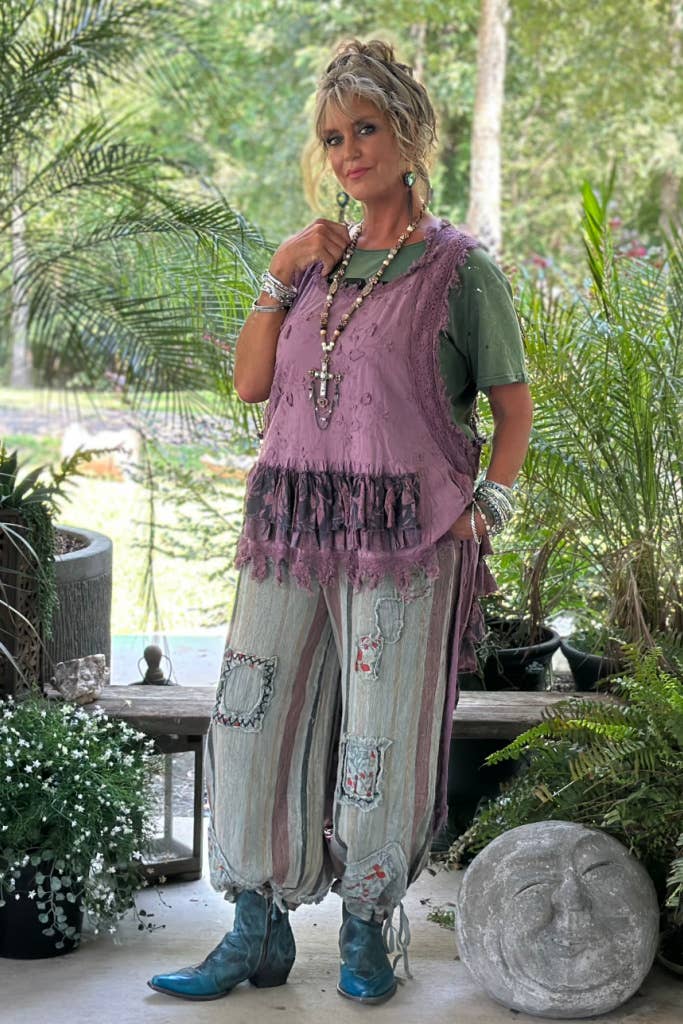 Caught Up Pants - Moss - ivyandlavyboutique Jaded Gypsy