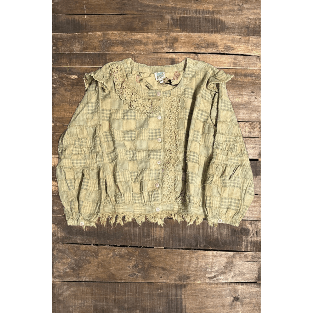 Checking On You Top - ivyandlavyboutique Jaded Gypsy