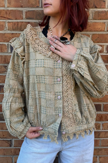 Checking Out Jacket Top - ivyandlavyboutique Jaded Gypsy