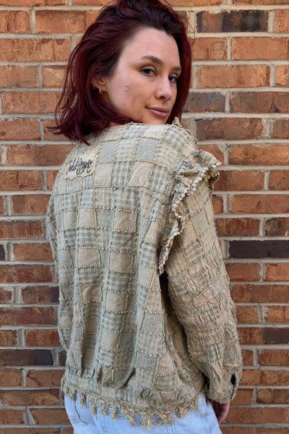 Checking Out Jacket Top - ivyandlavyboutique Jaded Gypsy