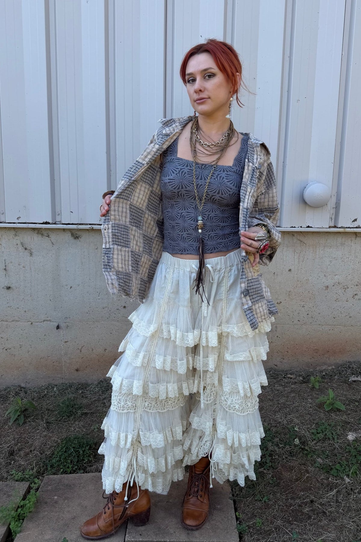 Checks And Keys Top - ivyandlavyboutique A Rare Bird Shop