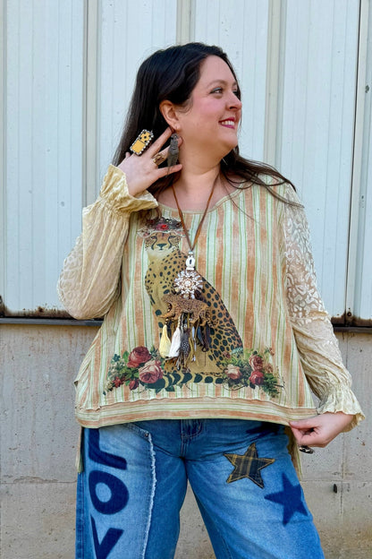 Cheetah Epic Toy Necklace - ivyandlavyboutique A Rare Bird Shop
