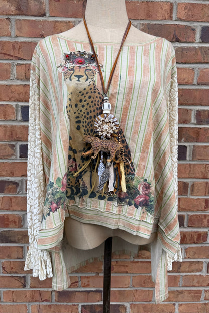 Cheetah Queendom Top - ivyandlavyboutique A Rare Bird Shop