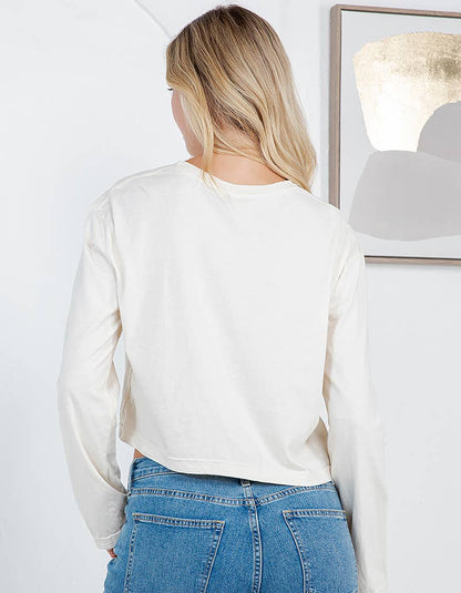 Cherry Bomb Long Sleeve Top - ivyandlavyboutique Kathmandu Imports