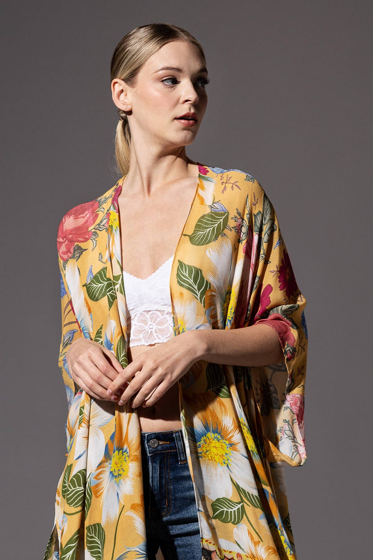 Chicory Kimono - ivyandlavyboutique Urbanista
