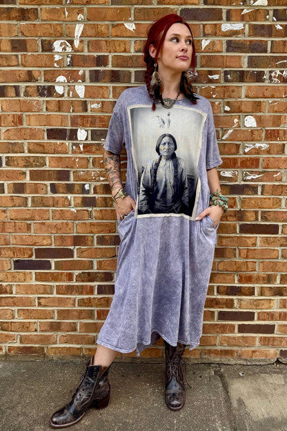 Chief T Shirt Dress - ivyandlavyboutique I LOVE LINEN