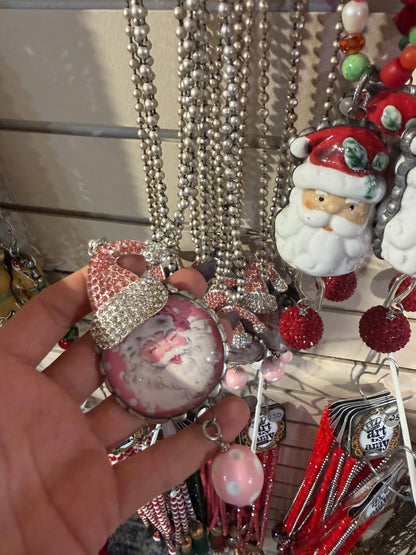 Christmas Necklaces - ivyandlavyboutique Art by Amy