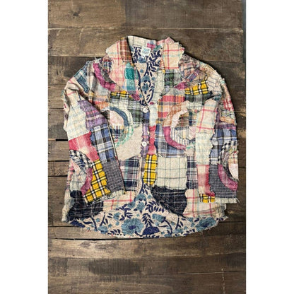 Circle Around Jacket - Sky  - ivyandlavyboutique Jaded Gypsy