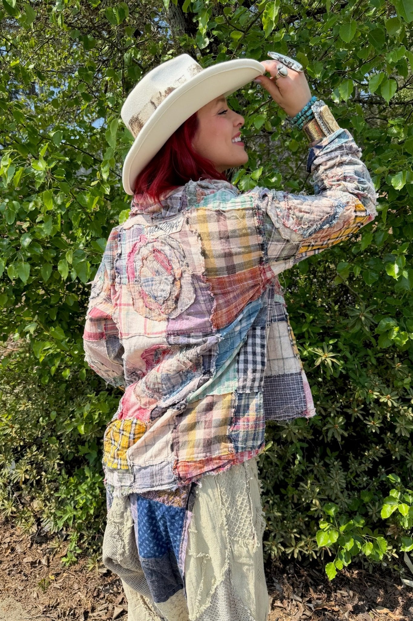 Circle Around Jacket - Sky  - ivyandlavyboutique Jaded Gypsy