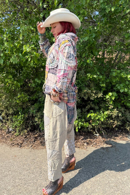 Circle Around Jacket - Sky  - ivyandlavyboutique Jaded Gypsy